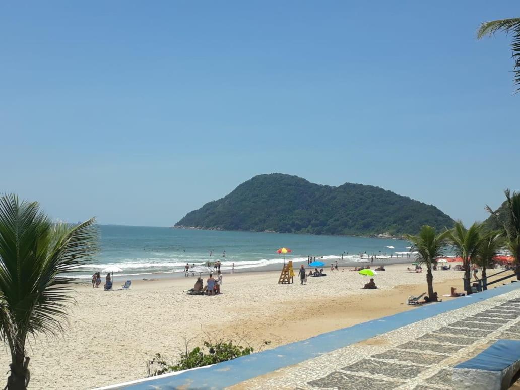 Cobertura Com Area Externa Com Vista Para O Mar Na Melhor Praia Do Guaruja Tombo Eksteriør billede